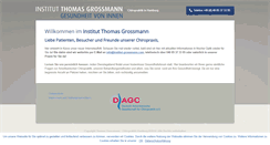 Desktop Screenshot of institut-grossmann.com