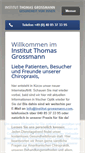 Mobile Screenshot of institut-grossmann.com